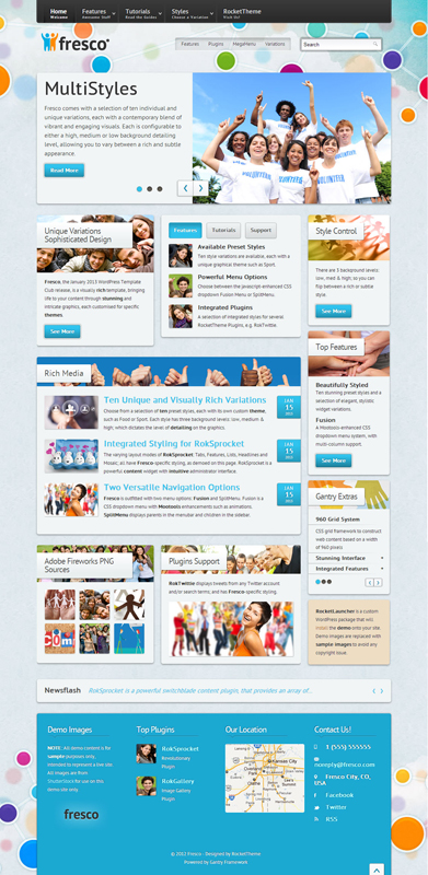 Fresco WordPress Theme