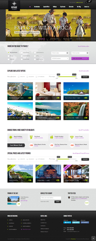 Voyage WordPress Theme